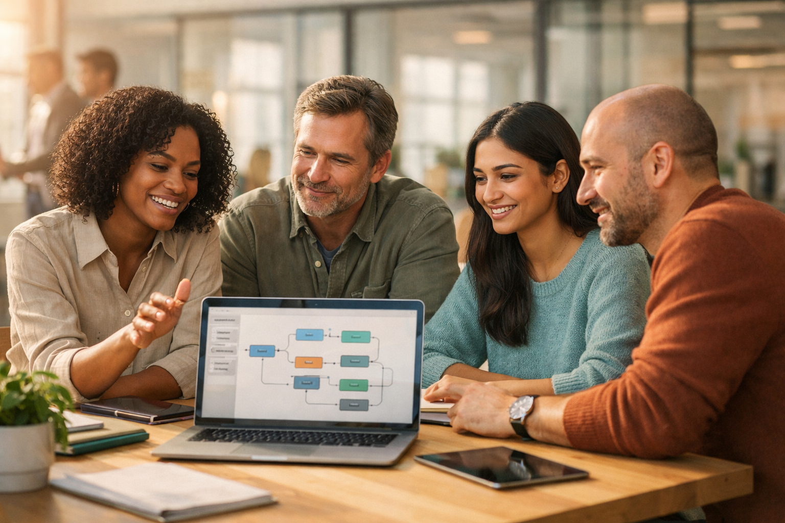 People working through Workflow Engine execution with clarity and confidence.